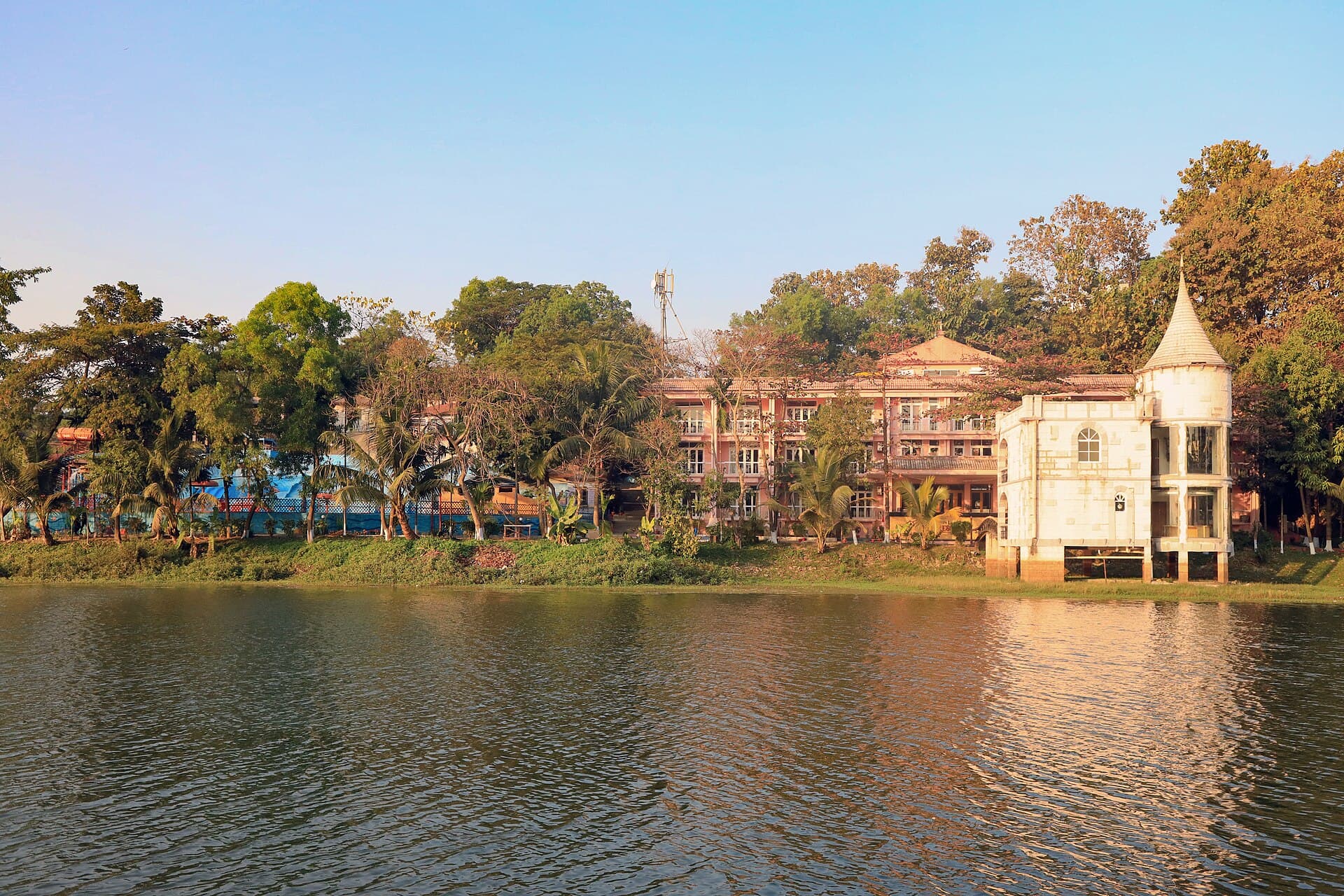 Foy's Lake Resort on the hillside above the lake, Chattogram